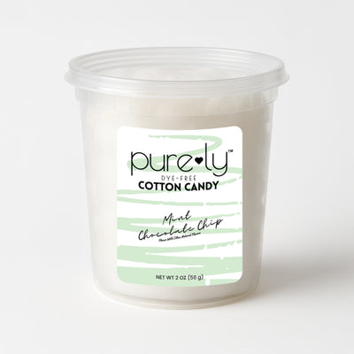 Dye-Free Cotton Candy Mint Chocolate Chip 2 oz Tub