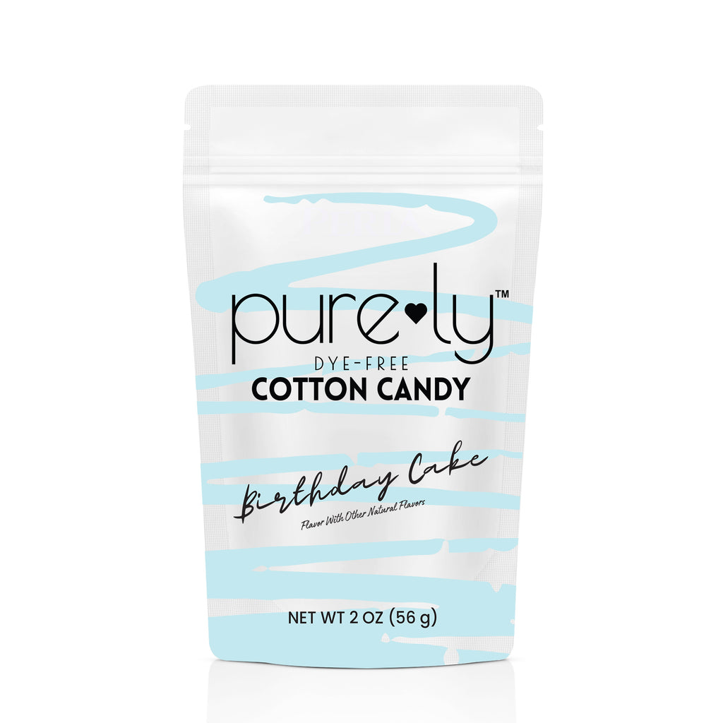 Dye-Free Cotton Candy Birthday Cake