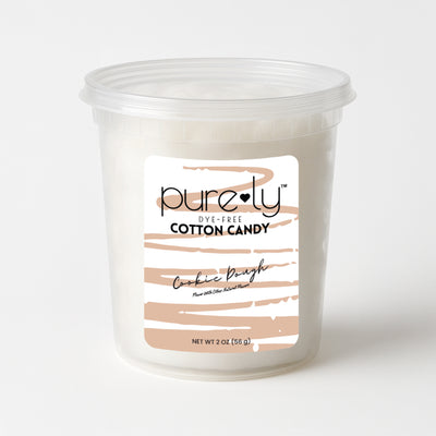 Dye-Free Cotton Candy Cookie Dough 2 oz Tub