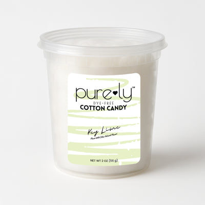 Dye-Free Cotton Candy Key Lime 2 oz Tub